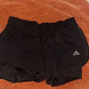 Adidas Women's Black Athletic Shorts